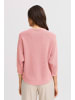 Fransa Strickpullover halbarm FRSINJA Loose fit in Nostalgia Rose