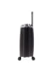 Gladiator 2800 4 Rollen Kabinentrolley 55 cm mit Dehnfalte in black