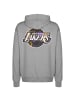 NEW ERA Hoodie NBA Los Angeles Lakers Infill Team Logo in grau