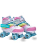 Apollo Größenverstellbare Rollschuhe Kinder " Soft Boots " in Rainbow Star