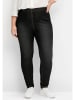 sheego Jeggings in black Denim