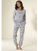 Vivance Active Pyjama in hellgrau