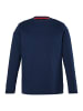 JP1880 Langer Schlafanzug in navy blau