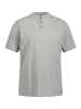 JP1880 Kurzarm T-Shirt in grau melange