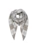 Faera Dreieckstuch Argylemuster Grafische Rauten in Beige
