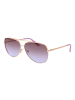 Guess Damen Sonnenbrillen Aviator Roségold