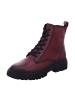 Bugatti Damenschnürrstiefel warm flach  in  Rot