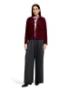 BETTY & CO Casual-Jacke mit Kragen in Fall Burgundy