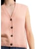 Marc O'Polo Ärmellose Strickweste relaxed in Pastel Rose