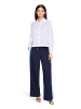 CARTOON Casual-Bluse mit Bindegürtel in Weiß