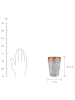 Butlers Tasse BERGAMO Latte Macchiato in Braun