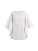 usha FESTIVAL Damen Poncho in Weiss Pink
