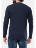 HopenLife Longsleeve CASSIO in Navy blau