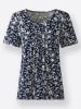 WITT WEIDEN Tunikashirt in marine-bedruckt