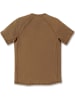 CARHARTT  T-Shirt "Force Pocket S/S 106652" in Braun