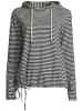 Salzhaut Hoodie SCHIEPEN in Navy Offwhite