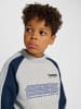 Hummel Sweatshirt Hmljr Oversized Kinder in LIGHT GREY MELANGE