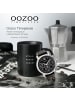 Oozoo Analog-Armbanduhr Oozoo Timepieces schwarz extra groß (ca. 48mm)