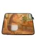 Mr. & Mrs. Panda Notebooktasche Igel Wein Design ohne Spruch in Weiß