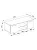 ebuy24 TV Tisch PlexaloL 1 Eiche 95 x 36 cm