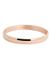 Adeliás Damen Armband – Armreif aus Edelstahl Ø 6,2 cm cm in gold