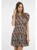 faina Damen Kleid in Rot Mehrfarbig