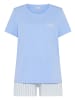 LSCN BY LASCANA Shorty in blau-ecru
