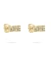 Tamaris Ohrstecker Silver Love Collection in gold