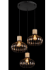 Globo lighting Hängeleuchte "DORTHY" in black