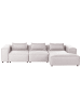 Beliani Ecksofa BRANDE in Braun - (W) 330 x (H) 70 x (L) 184 cm