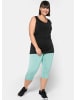 sheego Sporttop in schwarz