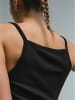 Seamless Basic Top Viola in Black