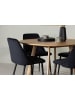 ebuy24 Schwarz 120 x 120 cm