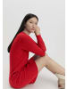 Hessnatur Strickkleid Mini Regular in rot
