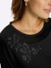 WITT WEIDEN Rundhals-Shirt in schwarz