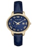 Michael Kors Damenuhr in Blau, Lederarmband, Modell: MK2429 Whitley Lady