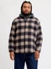 JACK & JONES PLUS Overshirt in Navy Blazer
