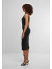 Urban Classics Urban Classics Ladies Basic Long Cotton Jersey Dress in black