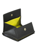 DuDu Flavio Geldbörse Leder 9.5 cm black pop