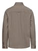 Camel Active Overshirt aus Leinen-Baumwoll-Mix in Khaki