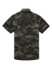 Brandit Short Sleeve Shirt in darkcamo
