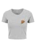 Merchcode Merchcode Cropped T-Shirts in grey