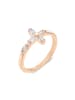 Tamaris Ring Cross in roségold