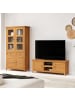 home24 home24 Massives TV-Lowboard aus massivem Kiefernholz im naturnahen Stil in Kiefer