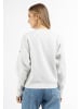 DreiMaster Vintage Damen Sweatshirt in Wollweiss Melange