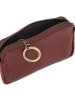 Leonhard Heyden Cambridge Schlüsseletui Leder 13 cm in rotbraun
