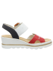 rieker Keilsandalette in rot