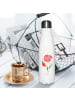 Mr. & Mrs. Panda Thermosflasche Blume HageRundunge ohne Spruch in Weiß