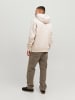 Jack & Jones Kapuzenpullover Relaxed Fit mit Print JORVESTERBRO in Sand