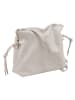 DuDu Umhängetasche Leder 26 cm pearl grey
